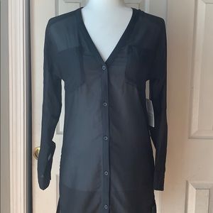 🔴 SOLD 🔴 Athleta black kaftan shirt